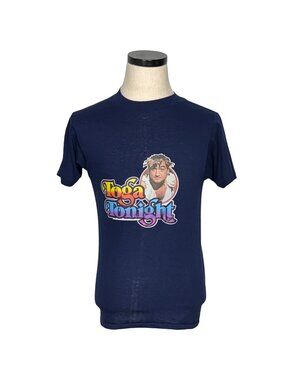 Vintage 80s Animal House "Toga Tonight" Graphic T-Shirt Medium Navy Blue